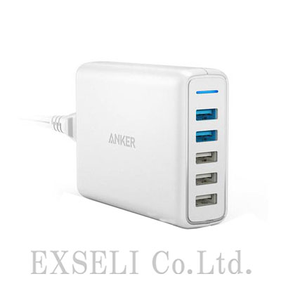 Anker 5ポートUSB急速充電器