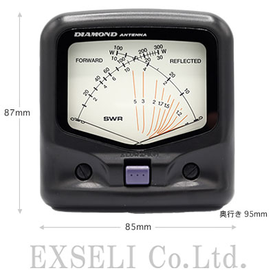Amazon | 第一電波工業 ダイヤモンド SX600 通過形SWR・パワー計（1.8〜525MHz・2センサー内蔵） | Diamond | SWR  メーター