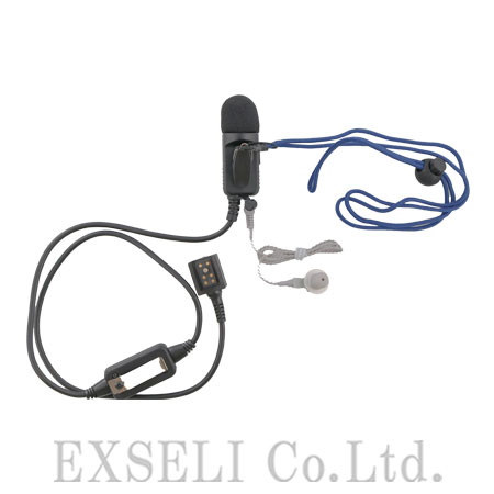 無線機　ピンマイク　CMP816B おまけ付き スタンダード タイピン型マイク＆イヤホン CMP816B | 三和